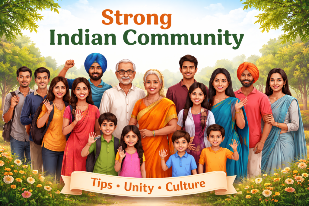 Strong Indian Community
