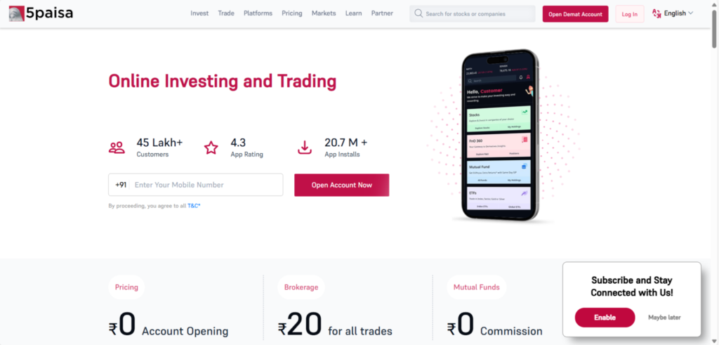 best stock trading apps in India